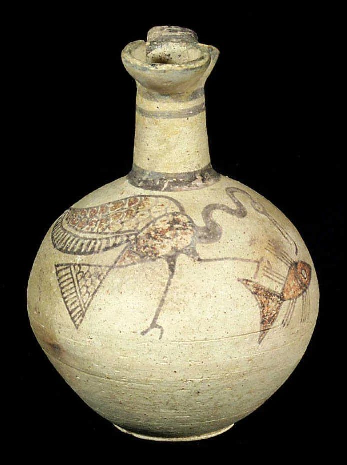 Free Field Bird Oinochoe - image 1