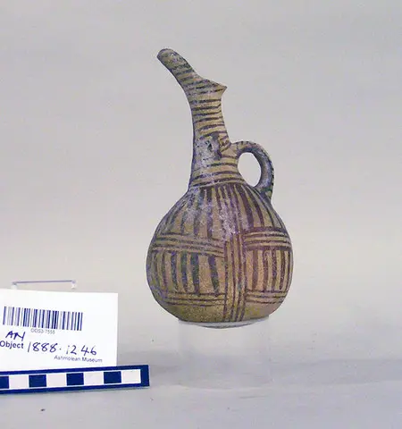 White Painted juglet - image 1