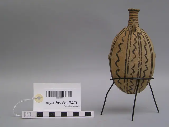 White Painted III-IV flask - image 1