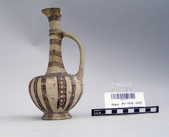 White Slip II long-necked jug - image 1