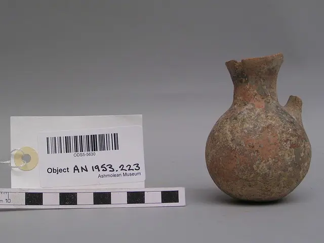 Red on Black ware juglet - image 1