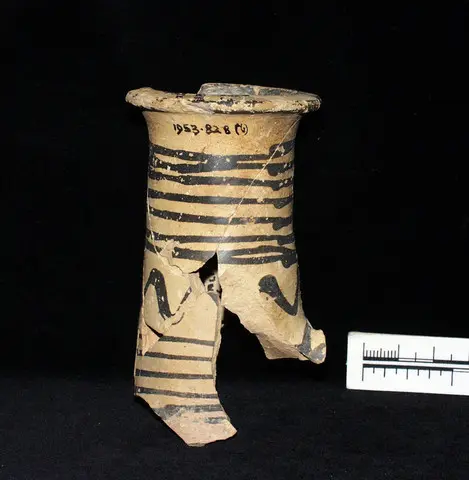 White-Painted III juglet neck - image 1