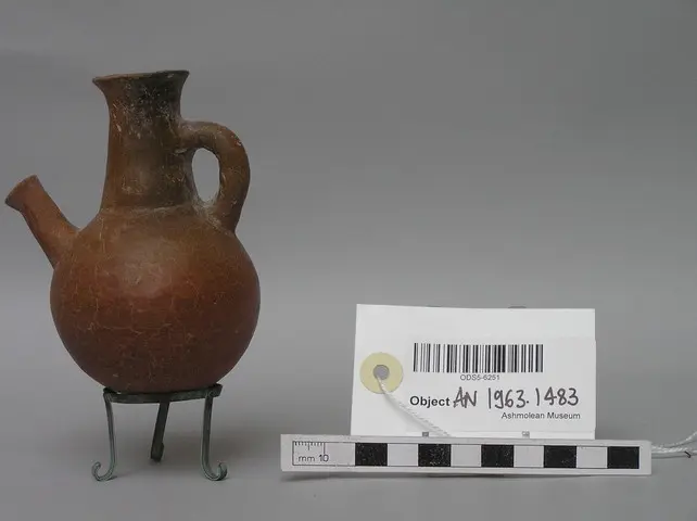 Red Polished spouted jug - image 1