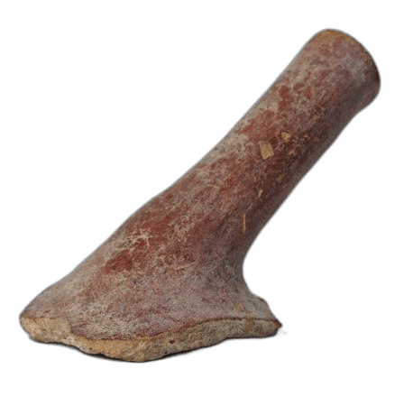 Red Polished Milk Bowl Spout - image 1