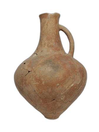 Red Polished Piriform Jug - image 1