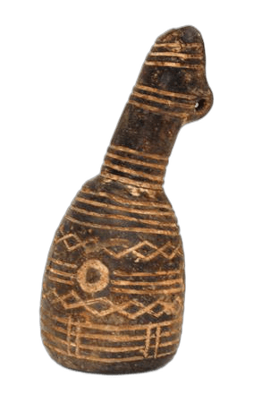 Black Polished Miniature Bottle - image 1