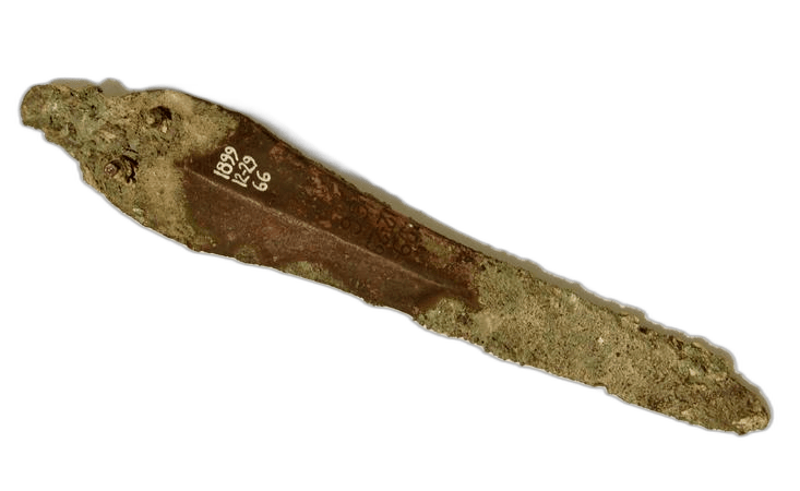 Bronze Cast Dagger - image 1