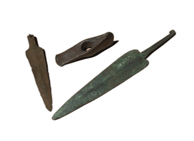 Bronze Tanged Spear-Head - image 1