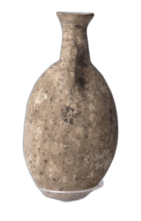 White Painted Flask - image 1