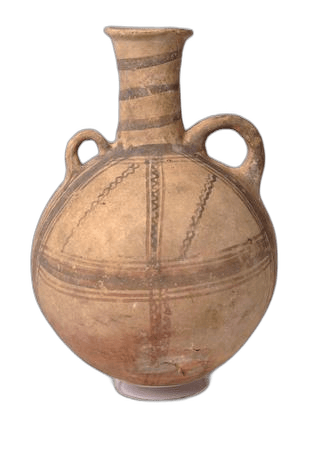 White Painted V Jug - image 1