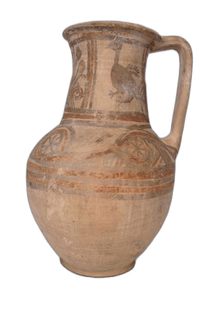 Bichrome Wheelmade Jug - image 1
