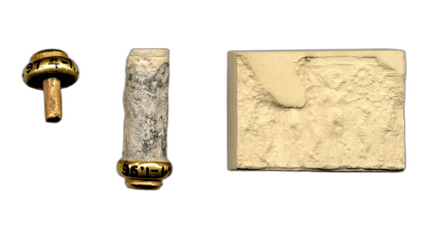 Lapis Lazuli Cylinder Seal - image 1