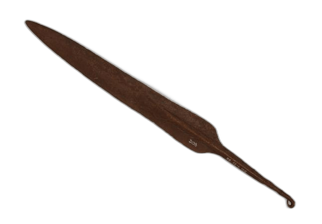Bronze Hooked Tang Dagger - image 1
