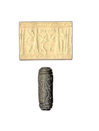 Iron Chlorite Cylinder Seal - image 1