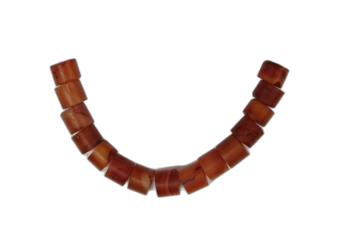 Cornelian Bead Necklace - image 1