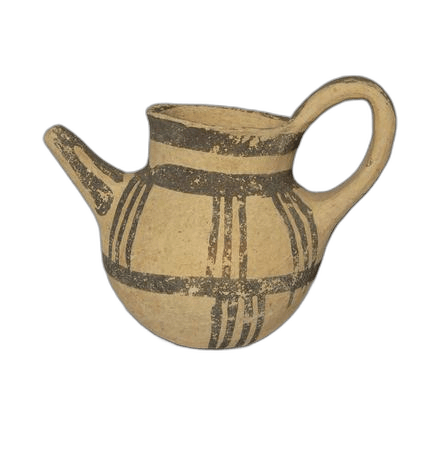 White Painted Juglet - image 1