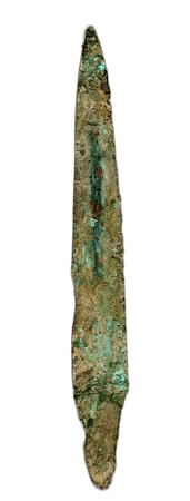 Bronze Tapered Dagger - image 1