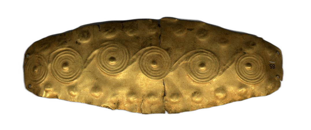 Gold Spiral Frontlet - image 1