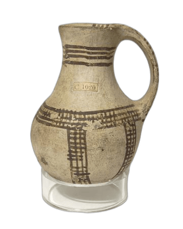 Transitional White Slip Jug - image 1