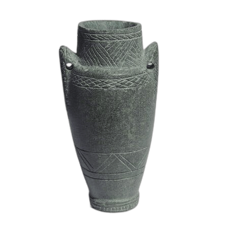 Chlorite Engraved Jar - image 1