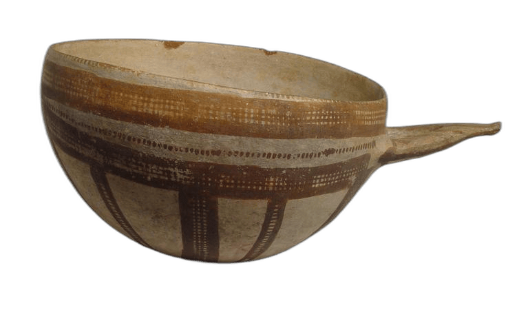 White Slip II Wishbone Bowl - image 1