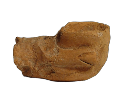 Red Lustrous Hand Cup - image 1