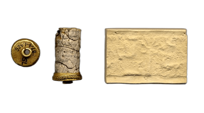 Serpentinite Cylinder Seal - image 1
