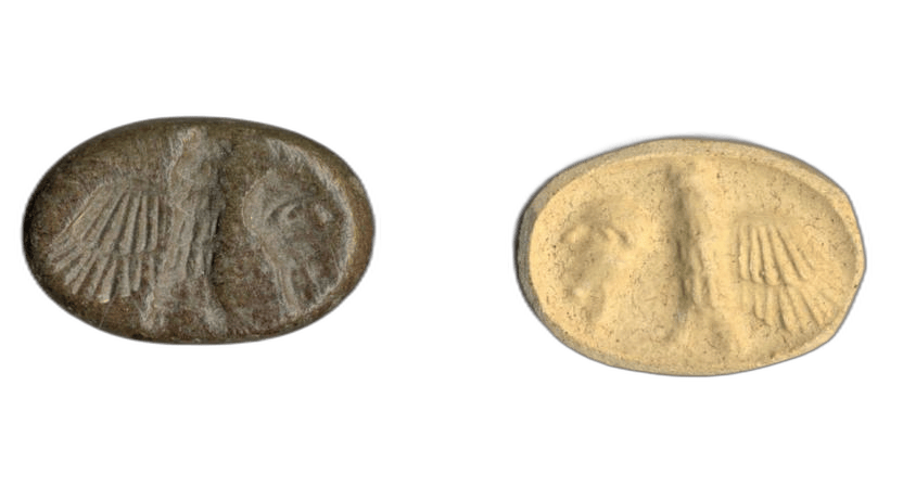 Steatite Bird Seal - image 1