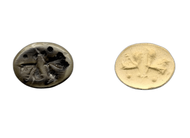 Serpentinite Conoid Stamp Seal - image 1