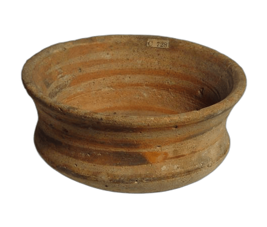 White Painted Bowl - image 1
