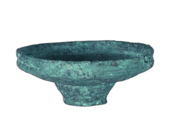 Bronze Y-shaped Bowl - image 1