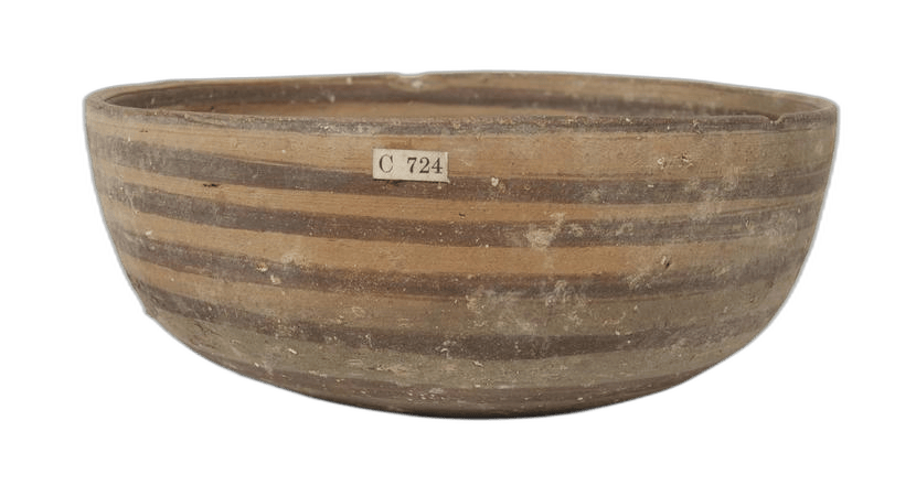 White Painted Bowl - image 1