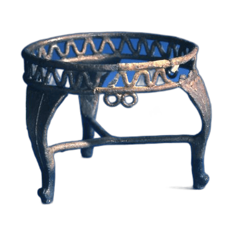 Bronze Tripod Ring Stand - image 1
