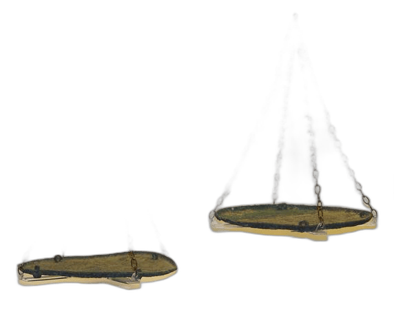 Bronze Scale Pan - image 1