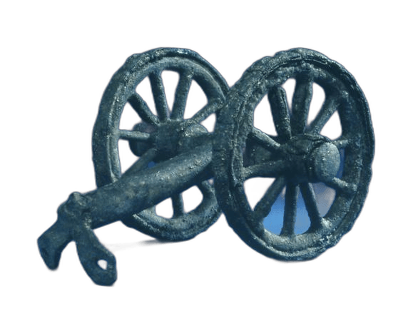 Bronze Wheel and Axle Stand - image 1