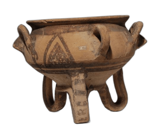 Proto-White Painted Bowl - image 1