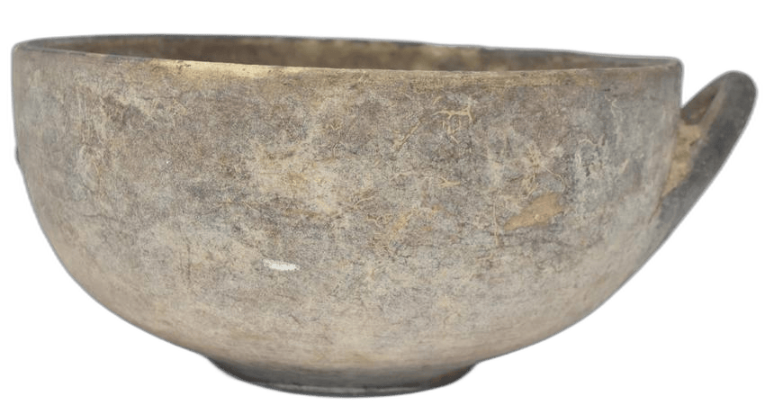 Black Painted Bowl - image 1