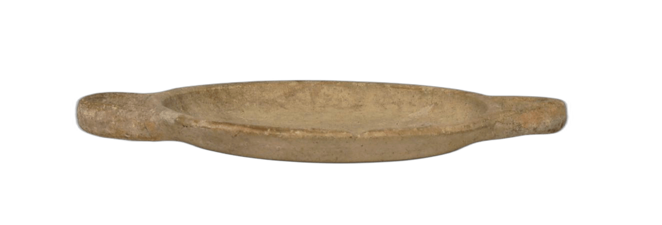 Plain White Loop Plate - image 1