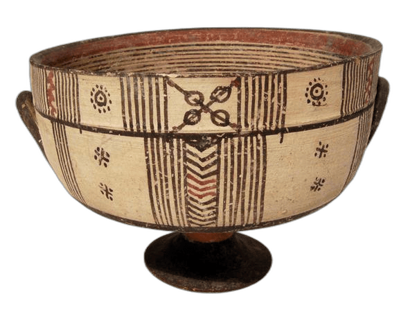 Red and Black Bichrome Cup - image 1