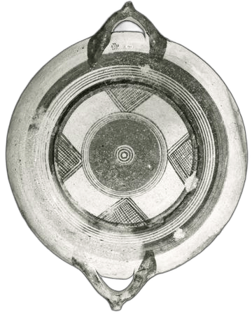 Bichrome Wish-Bone Plate - image 1