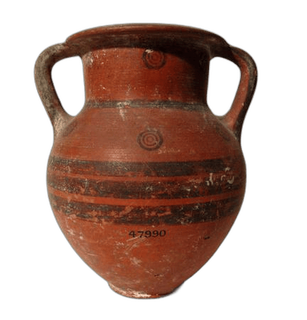 Black-on-Red Amphoriskos - image 1