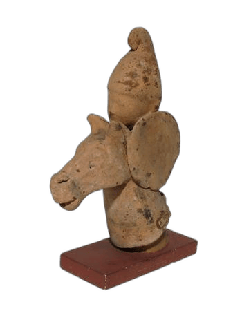 Terracotta Horseman Figure - image 1