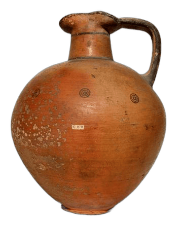 Black-on-Red Oinochoe - image 1