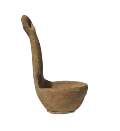 Plain White Ladle - image 1