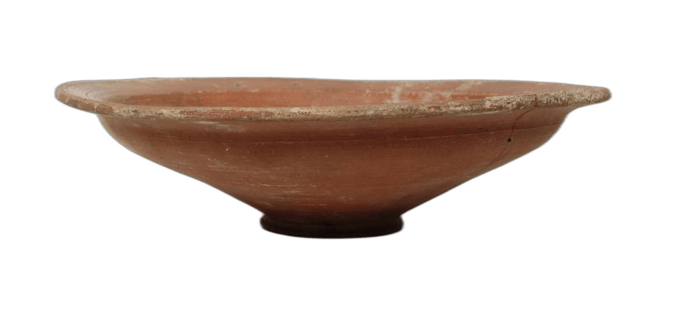 Red Slip Carinated Bowl - image 1