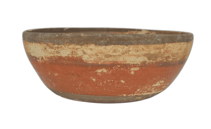 Black-on-Red Ware Bowl - image 1