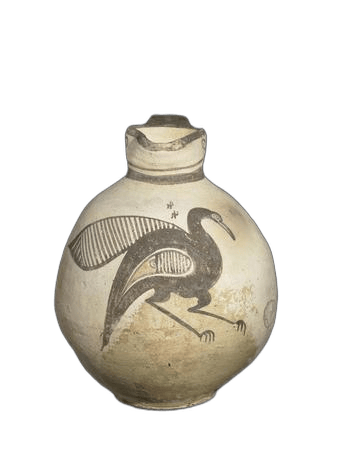 Bichrome Bird Jug - image 1