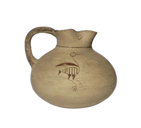 Bichrome Figural Oinochoe - image 1