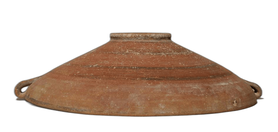 Black-on-Red Bowl - image 1