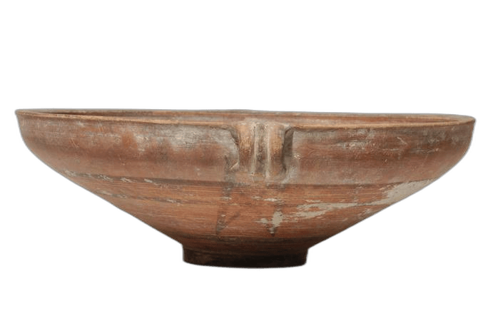 Black-on-Red Bowl - image 1